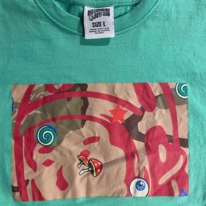 Billionaire Boys Club Graphic Tshirt mens aqua